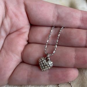 Small Brighton heart necklace
